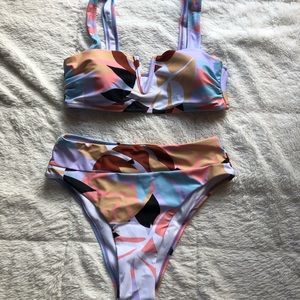 NWOT. High waisted bikini